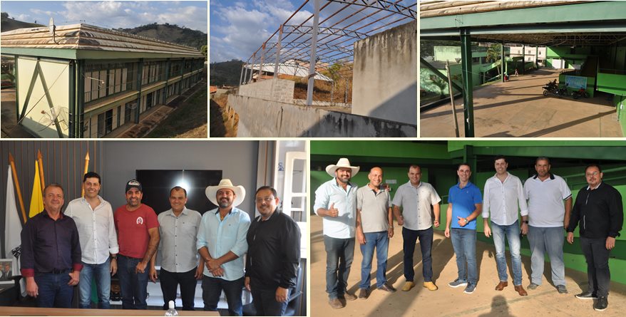 Marcelo Queiroz, executivo de Grupo Empresarial, visita o município de Chalé