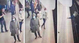 VEJA VÍDEO: Homem empurra mulher nos trilhos quando metrô se aproxima