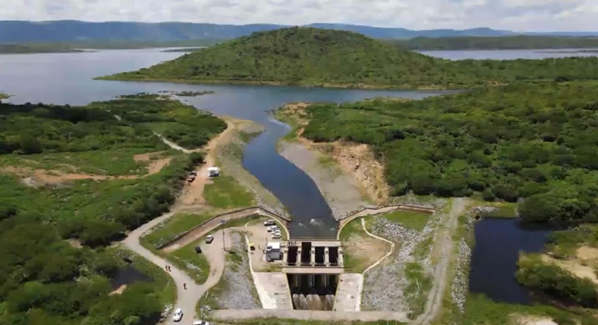 VEJA VÍDEO: abertura das comportas do Rio São Francisco para chegada das águas no RN