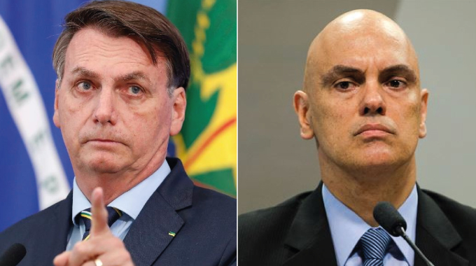 BOMBA: Bolsonaro diz que Moraes quebrou o sigilo telefônico do seu ajudante de ordens com vários segredos de estado; VEJA VÍDEO