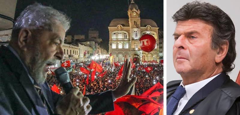 Luiz Fux manda indireta para Lula: “Com imprensa regulada, democracia é mentira”