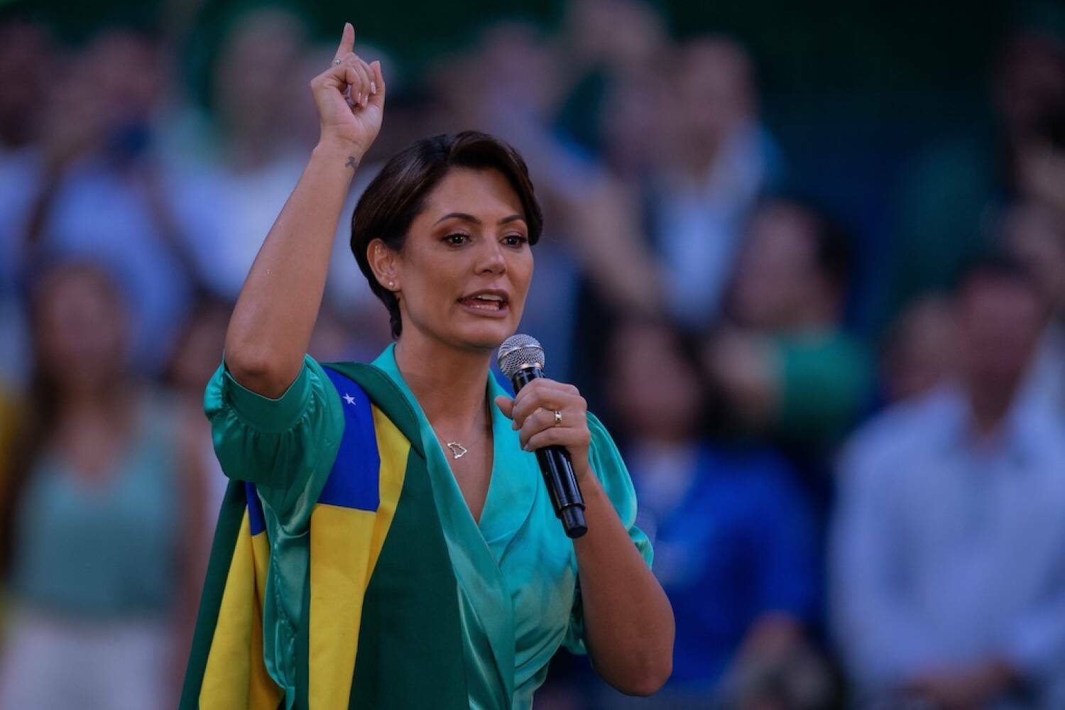 Michelle Bolsonaro pode ser uma das estrelas da campanha do presidente