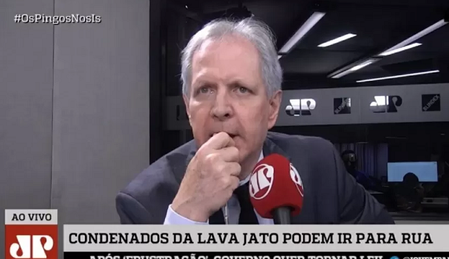 Augusto Nunes é afastado do “Os Pingos nos Is” após chamar Lula de “ladrão”, “ex-presidiário” e “descondenado”