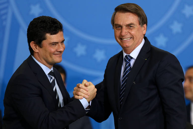 Bolsonaro sobre apoio de Moro: ‘Está superado tudo, é daqui pra frente um novo relacionamento. Apaga-se o passado’