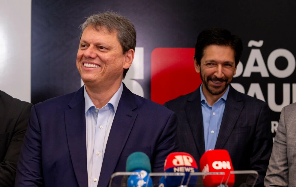 Tarcísio confirma apoio à reeleição de Nunes em SP