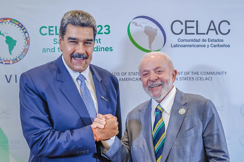 Lula e Maduro discutem sobre cooperação entre os países