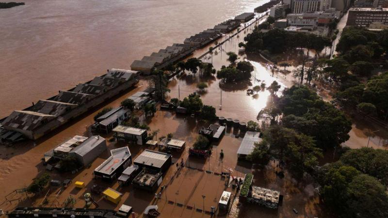 O antes e depois de regiões devastadas pelas inundações no Rio Grande do Sul; Veja Fotos