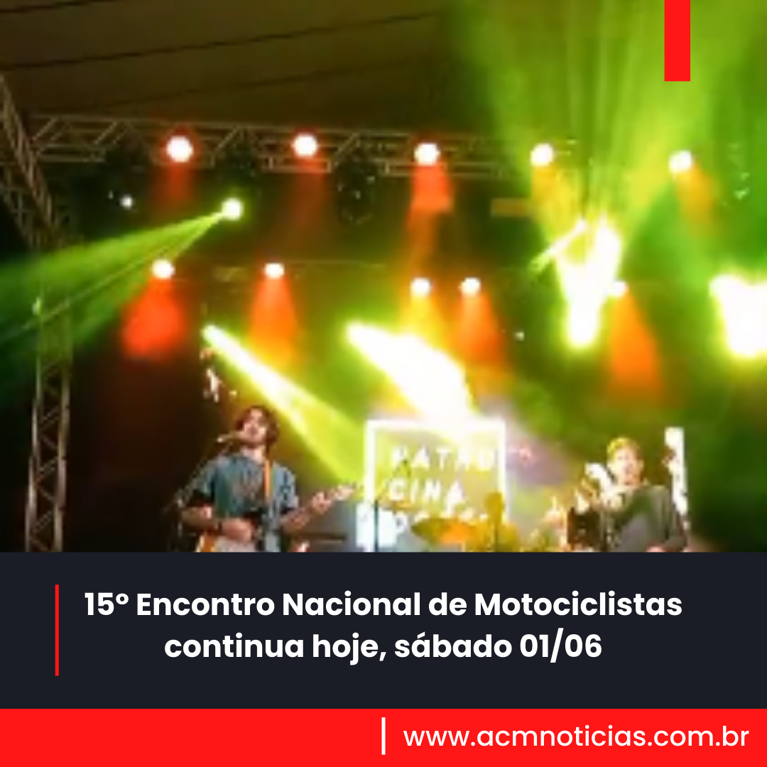 15º Encontro Nacional de Motociclistas em Manhuaçu; VEJA VÍDEO