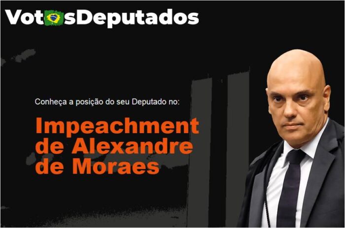 Conheça a posição do seu Deputado no Impeachment de Alexandre de Moraes Conheça a posição do seu Deputado no Impeachment de Alexandre de Moraes